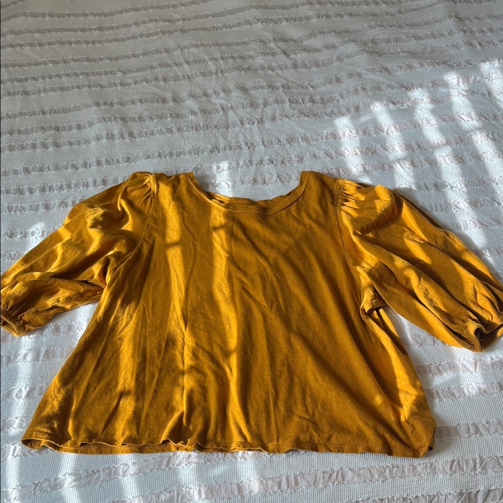 a.n.a Women's Golden Blouse